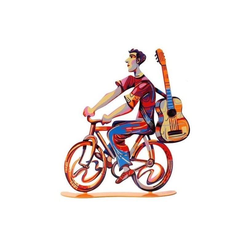 David Gerstein Signed Sculpture - Troubadour
